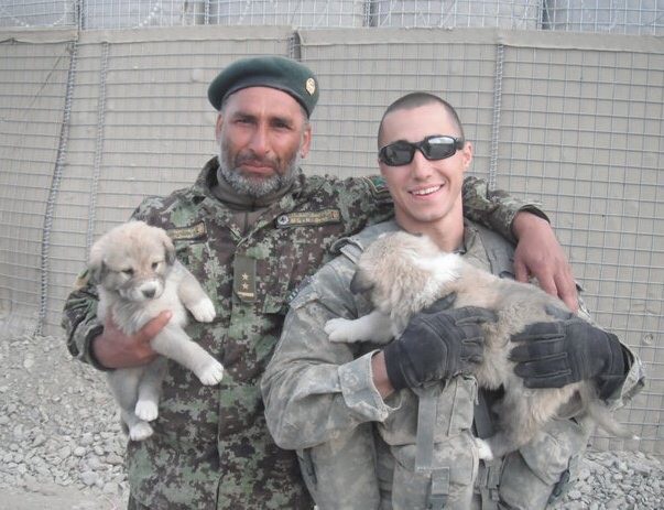 John Davis in Afghanistan.