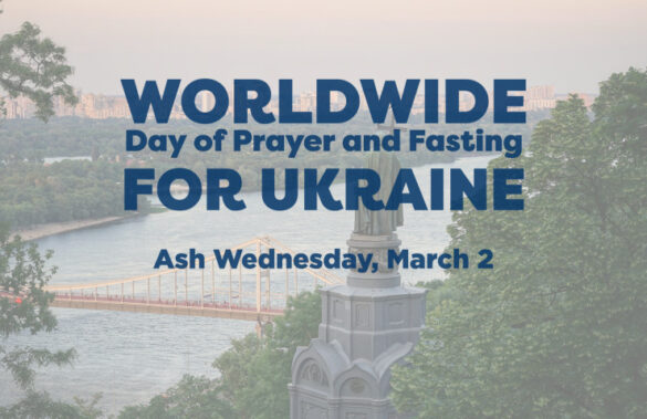 Ash Wednesday's Mass is dedicated to prayer for Ukraine.