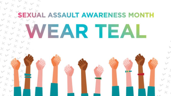 Sexual Assault Awareness Month banner.